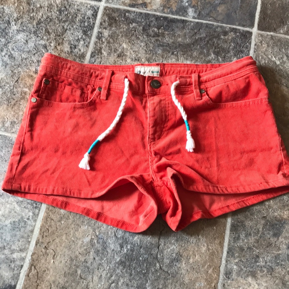 corduroy shorts